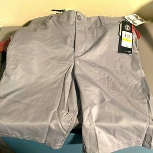 Brand new with tags! Under Armour gray boys golf shorts— size 14